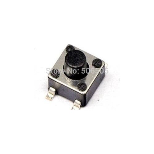 4.5X4.5X4.8mm 4pin SMD Tactile Tact Mini Push Button Switch Micro Switch Momentary 100pcs/lot