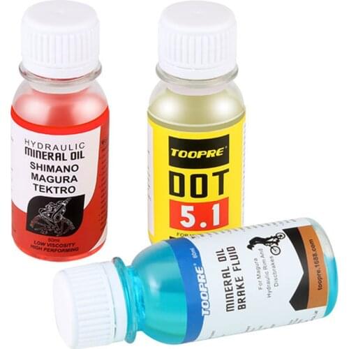 60ml MTB Bike Hydraulic Disc Brake Mineral Oil Lubricant For Shimano/ For Magura Mountain Road Bicycle Bike DOT Oil