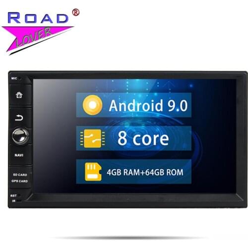 Head Unit Android 9.0 Car PC GPS Radio For Honda Civic Ford Fiesta Toyota Corolla Citroen C4 Opel Insignia VW Polo Stereo NO DVD