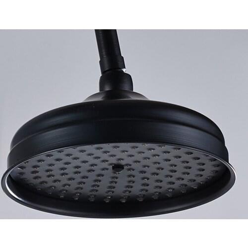 Oil Rubbed Bronze Shower Head 8 inch Round Rainfall Shower Head Bathroom Shower Head Rain Shower Ksd249