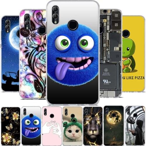 For Honor 10 Lite Case Cover on Honor 10Lite Phone Case For Huawei Honor 10 Lite Cute Cover 10 Lite Fashion Silicone Bumper