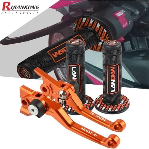 For 150SX 150XC 150XCW 150 SX XC XCW 2009 2010 2011 2012 2013-2019 Motorcycle Aluminum Folding Clutch Brake Lever Handlebar Grip
