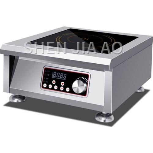 Commercial Induction Cooker 5000W High Power Plane Soup Furnace Five Kilowatt Battery Furnace Brine Table 5kw Electric Furnace