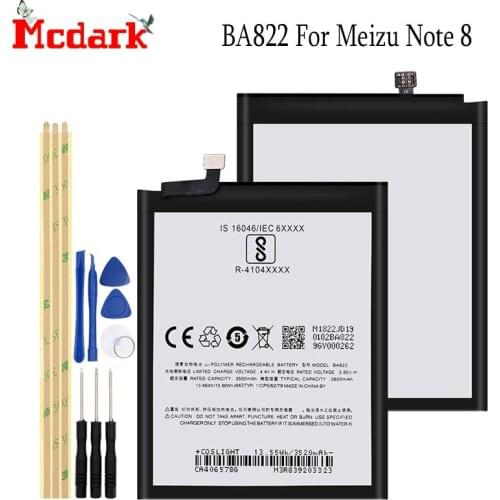 Mcdark Meizu Note 8 Phone Batteries China