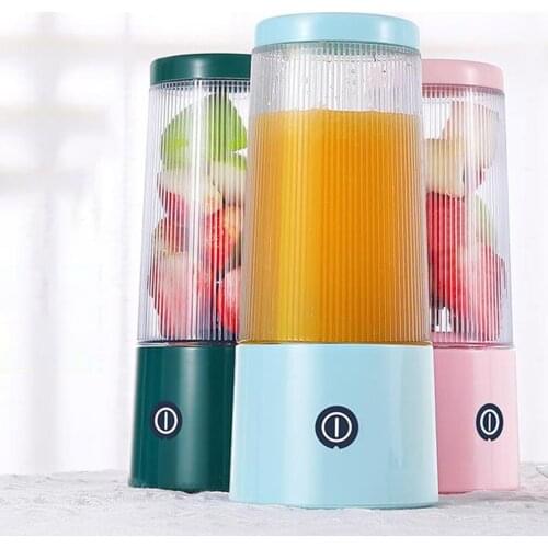 Strong Power-Load Blender USB Electric Kitchen Juicer Mixer Portable Food Processor Charging Using Quick Juicing Fruit Cup