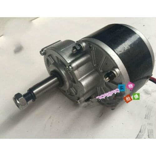 1016Z2 Extended thick shaft geared motor 24V/36V/250W/350W two-wheeled balance car motor