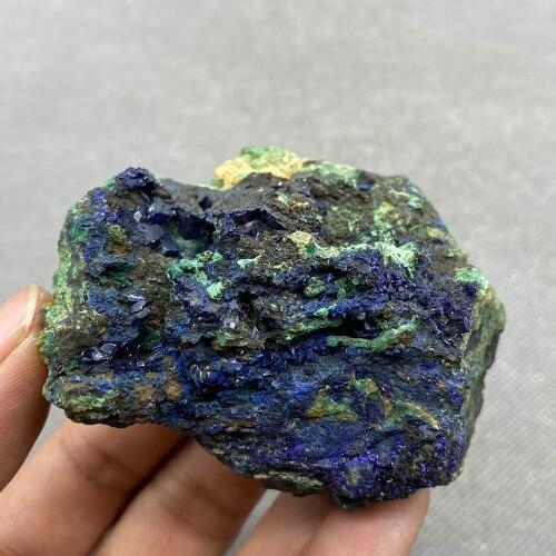 Natural azurite mineral cristal espécime da província de anhui, china