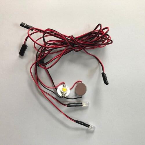 Main Wing LED Light For RC Plane Warbird Freewing P51