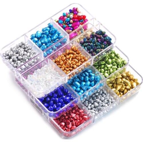 Nail Charms Chameleon Gradual Change Nail Glass Stone Small Irregular Magic Mini Studs Beads Manicure For Nail Studio
