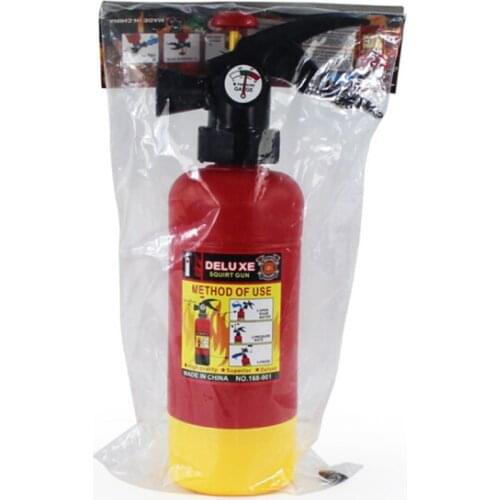 Practical Children Plastic Fire Extinguisher Simulation Squirt Water Gun Toy