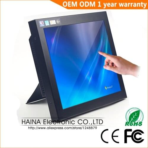 12 inch Industrial LCD Portable Touchscreen Monitor, 12 LCD Touch Screen Desktop Monitor, Monitor Touch for POS Terminal