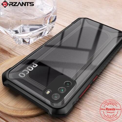 Rzants for Xiaomi POCO M3 POCO X3 Case Unicorn Airbag pumper Shockproof Casing Transparent Phone Shell Funda Soft Cover