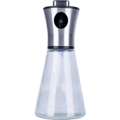 Stainless Steel Oil Spray Bottle Cooking Baking Sprayer Barbecue Spray Bottle with Funnel Kitchen BBQ Grilling Roasting Tools