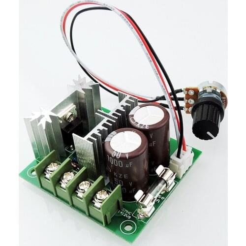 PWM CCMHCW DC motor speed governor external speed control knob 12V-40V general 10A distribution insurance