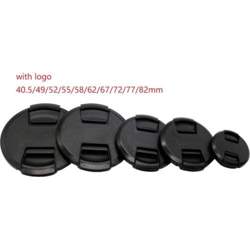 With logo 40.5 49 52 55 58 62 67 72 77 82 mm Front Lens Cap cover for sony camer