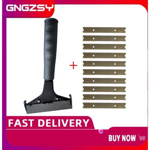 Long Handle Scraper Blades Floor Tile Adhesive Removal Ceramic Cleaning Shovel Glass Wall Clean Wallpaper Stripping Tool E29+10