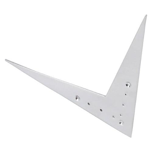 Steel Chrome Bridge Tailpiece for Guitar Replacement Parts