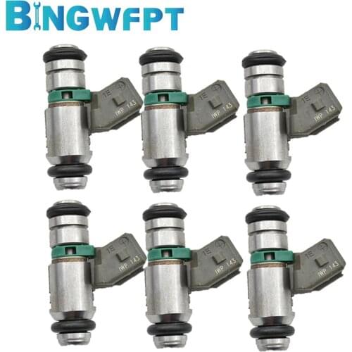 6X Fuel injector for RENAULT CLIO 2 Laguna Megane Scenic Thalia 1.4 1.6 IWP143 0280158170 8200128959 75112142 50102602 8050015