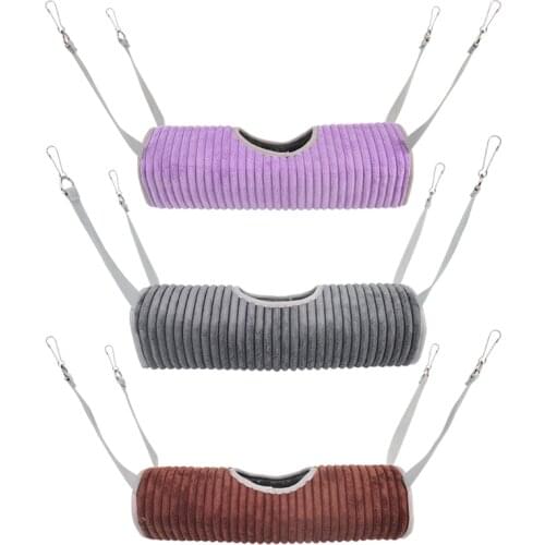 Hamster Tunnel Hammock for Small Animals Sugar Glider Tube Bed Rat Ferret Toy