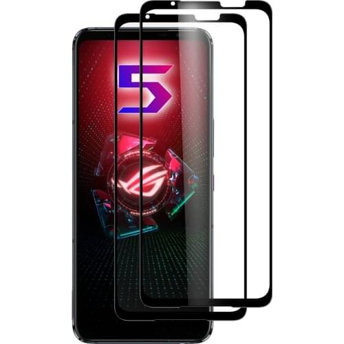 Full Cover Tempered Glass for ASUS Rog Phone5 Screen Protector Curved 3D 9H Hardness Film Phone Protective for Rog 5 Phone Flim