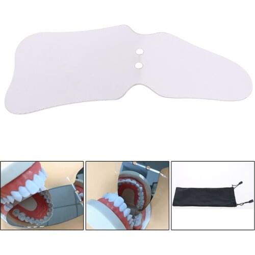 1PC Stainless Steel Dental Intraoral Occlusal 2 Sided Photographic Glass Mirror Oral Health Care