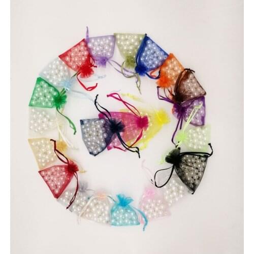 1000pcs Organza Bag 15x20 Small Organza Gift Bags For Jewelry Packaging Display Christmas Wedding Jewelry Storage Drawstring Bag