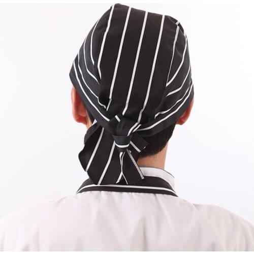 3pcs Chefs Skull Cap Mens Women Catering Clubber,Cooks,Butchers Uniform Hat