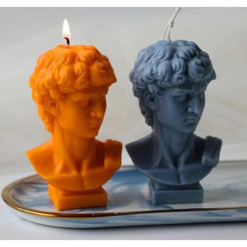 3D Human Body Statue Silicone Candle Mould DIY Creative Art Portrait Men and Women Human Body Handmade Silicone Making Mold