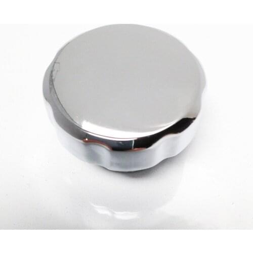 Aftermarket Motorcycle Accessories Chromed Billet oil Fluid Reservoir Caps for 1998-2012 Yamaha YZF R1 YZF-R1 YZFR1