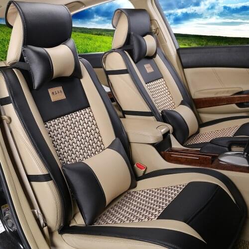 TO YOUR TASTE auto accessories leather car seat covers for Hyundai Matrix Veracruz Equus Genesis Rohens Veloster cool summer set