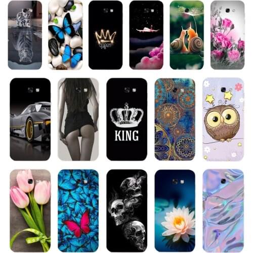 Phone Case For Samsung Galaxy A7 2017 Soft Silicone TPU Cartoon Protector Cover Cases For Samsung Galaxy A7 2017 Bumper 1