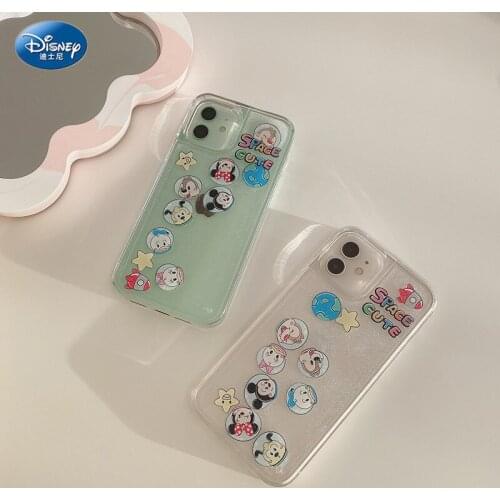 DISNEY 2021 Minnie Silicone Case for IPhone 11 Pro Xs Max iPhone SE 2020 Official Liquid Silicon 360 Full Cover zz0623