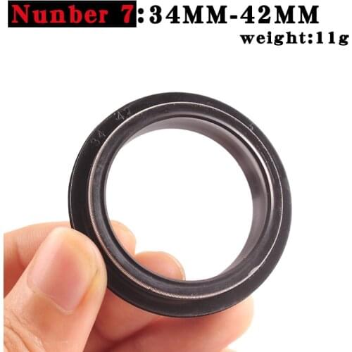 Bike Front Fork Dust Seal Oil Seals For Fox Rockshox Xfusion Fork Repair Kits Parts 32 / 34 / 28.6 / 32mm Dust Seals