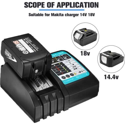 Lithium Ion Is Suitable For Makita 18v Battery 6Ah BL1840 BL1850 BL1830 BL1860B LXT400 Replacement Power Battery Power Tool