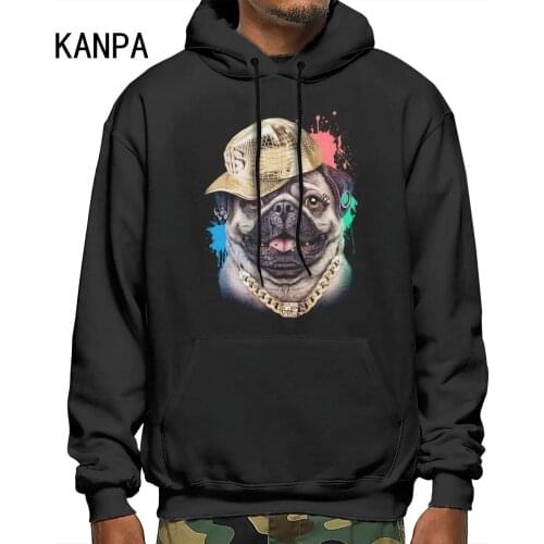Mens hoodie Black 2021 Smiling dog Hoodies Men Women Fashion Spring Autumn Pullovers Sweatshirts 3D Tracksuit Streetwear Animal