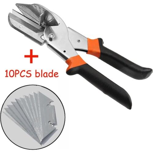 45-135 Degree Angle Shear Miter Alloy Cutter Multifunction PVC PE Plastic Pipe Scissors Housework Home Decor Plumbing Tool