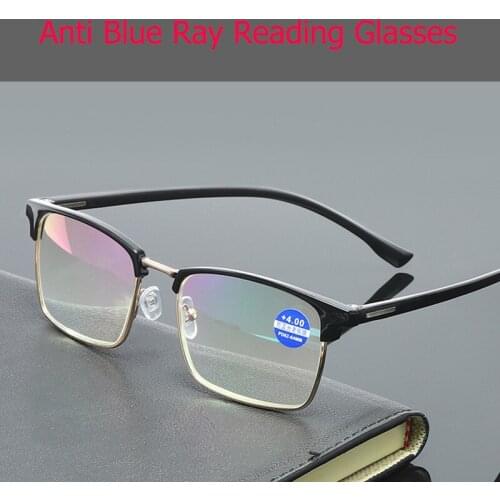 Blue Light Blocking Reading Glasses Unisex Spectacles For Reading Spec Anti Blue Ray Reading Glasses For Women With Grade +150