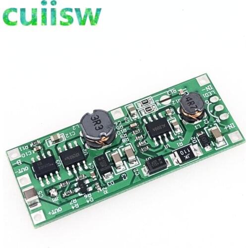 Charging Step Up Booster Module DC 5V-12V to 9V/12V for 18650 Lithium Battery UPS Voltage Protection Converter Charge Discharge