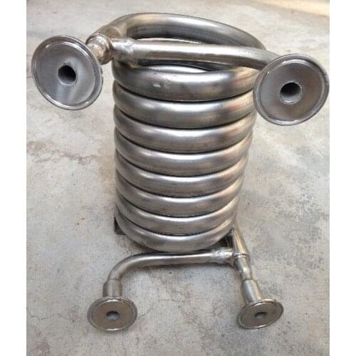Stainless Steel 304 Counterflow Wort Chiller, Brewing Equipment, 1.5"TC