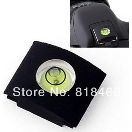 Spirit Hot Shoe level DSLR universal Camera Bubble + Hot Shoe Protector Cover for Nikon d5100 53100 d7000 Canon 500d 600d 60d