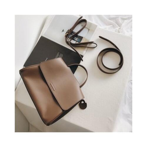 Soft Leather Handbag 2021 new commuting casual leather armpit bag moisture cow skin shoulder bag woman