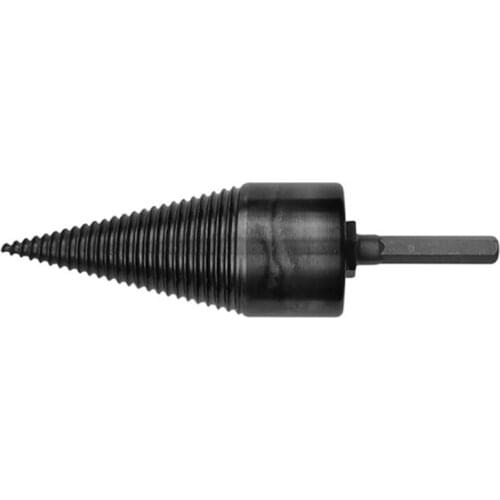 Firewood Splitter Machine Wood Cone Reamer Punch Driver Split Drill Bit Woodworking Drilling Tools Hex/Round/Square Shank