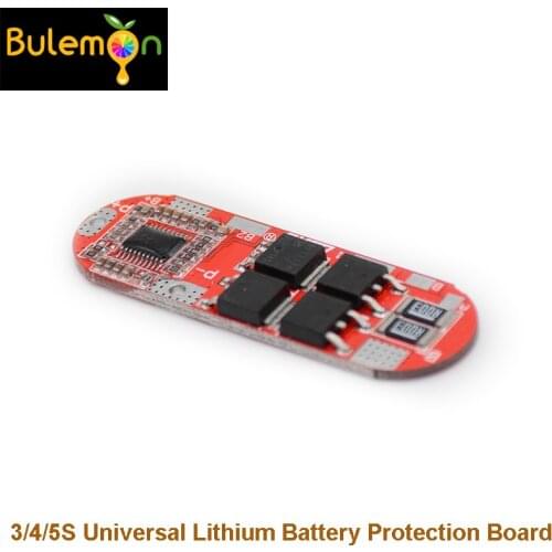 BMS 25A 3S 12.6V 4S 16.8V 5S 21V 18650 Li-ion Lithium Battery Protection Circuit Charging Board Module PCM Polymer Lipo Cell PCB