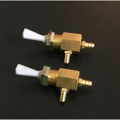 2 Pcs Dental Chair Unit Main Air Switch 3mm 5mm Copper Connector main air valve High Quality Dental materials accessories