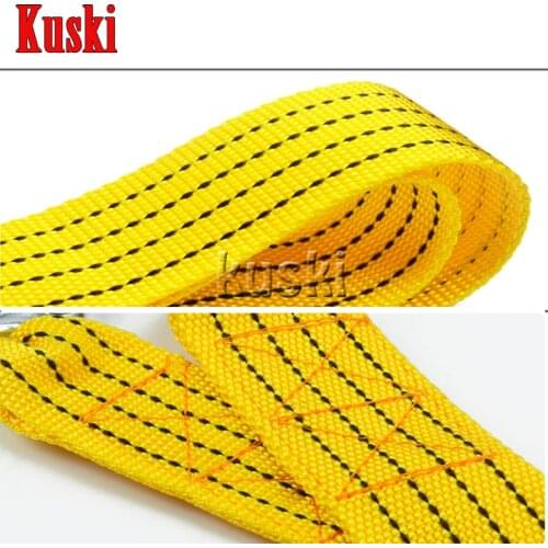 3 tons 3 meters Car trailer rope For Renault Duster Laguna Megane 2 3 Logan Captur Clio For Saab 9-3 9-5 93 For MG 3 ZR