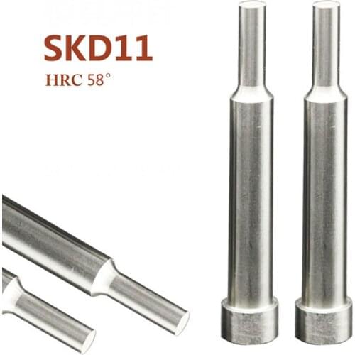 6PCS SKD11 Punch pin die pin needle Hardware Die accessories high precision mold hardware cold stamping die punching