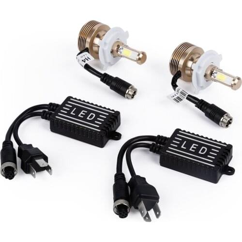 880 H3 H4 39W Super Bright Led 4 Sides 360degree Fix Light Auto Head Light Bulb Head Lamp Conversion Kit For Vehicles Shakeproof