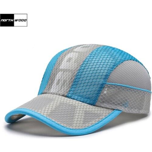 NORTHWOOD Childrens Summer Baseball Caps Breathable Kids Mesh Hat Fashion Snapback Boys Girls Sun Visors Size 52-54cm