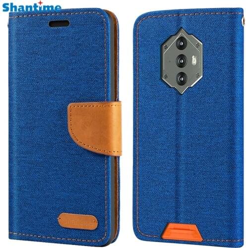 Oxford Leather Wallet Case For Blackview BV6600 With Soft TPU Back Cover Magnet Flip Case For Blackview BV6600 Pro