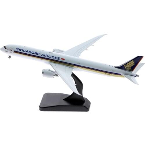 1/400 scale B787-10 9V-SCP EW478X003 For Singapore Airlines airplane toy aircraft diecast alloy plane with landing gear model